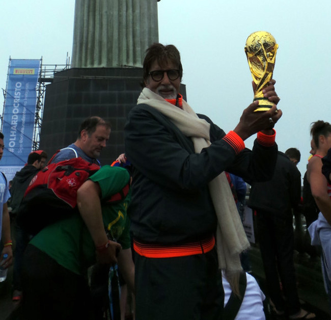 Amitabh Bachchan at FIFA finale