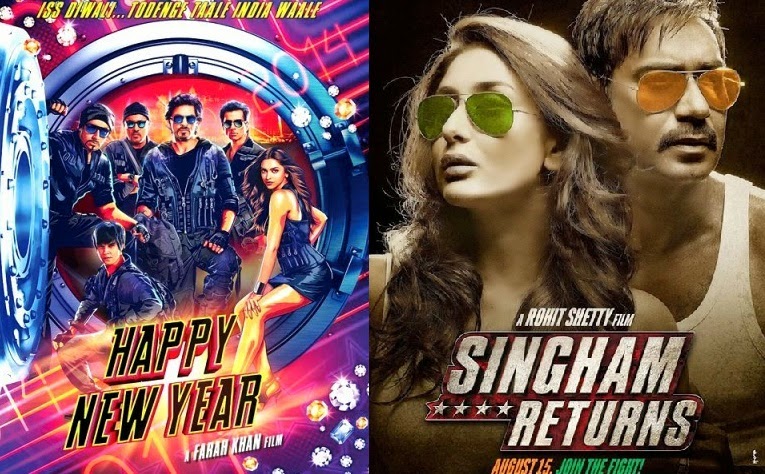 Happy New Year and Singham Returns