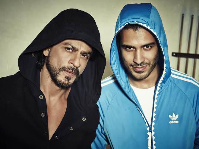 Shah Rukh Khan with Saahil