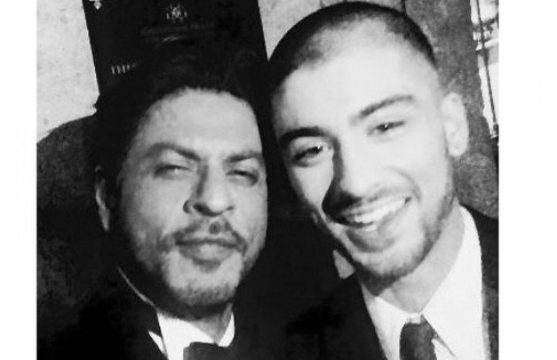 Shahrukh Khan’s selfie with Zayn Malik