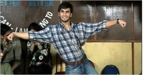 Ranveer Singh first day in acting class