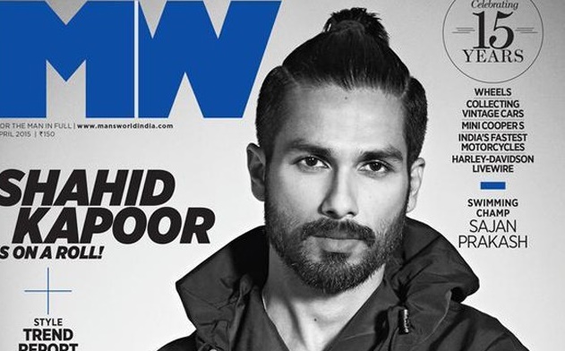Check Out: Shahid Kapoor's new funbun look
