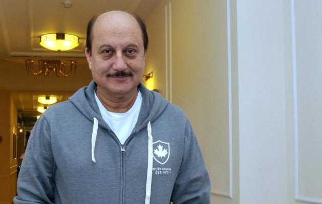 Anupam Kher looking relaxed