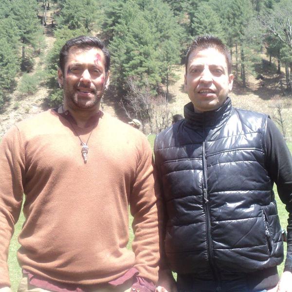 Salman Khan in Kashmir