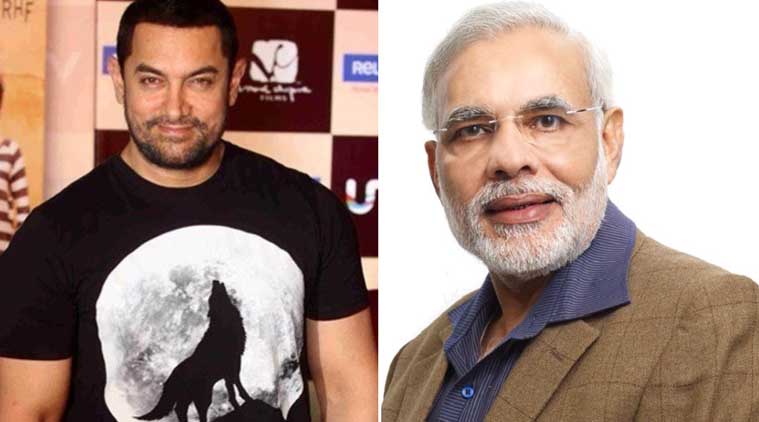 Aamir Khan and PM Narendra Modi