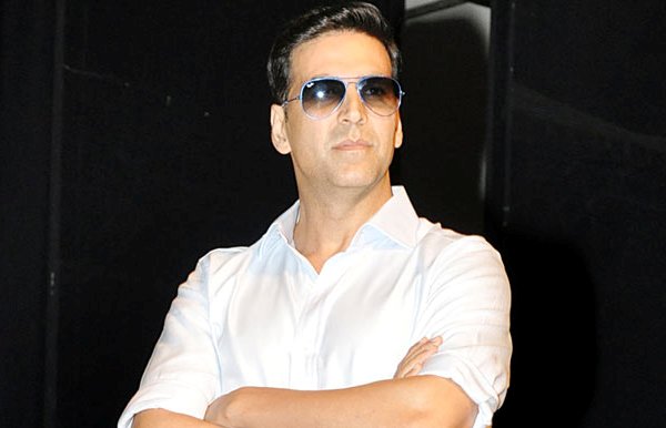 Akshay Kumar in white shirt