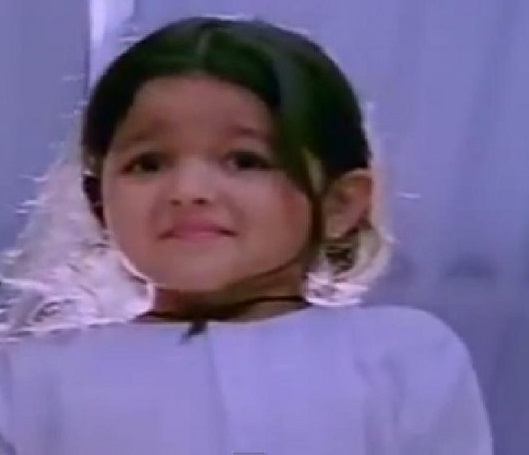 Alia Bhatt innocent photo of childhood