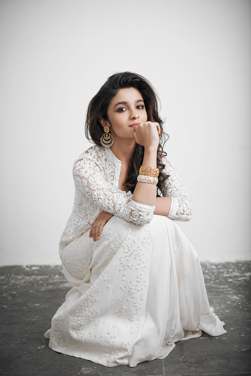 Alia Bhatt in white