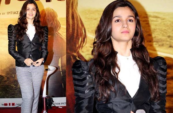 Alia Bhatt in Black