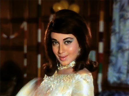 Babita Kapoor in white.