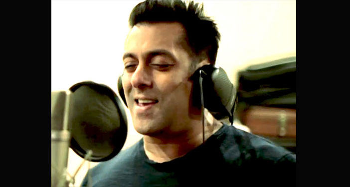 Salman Khan singing
