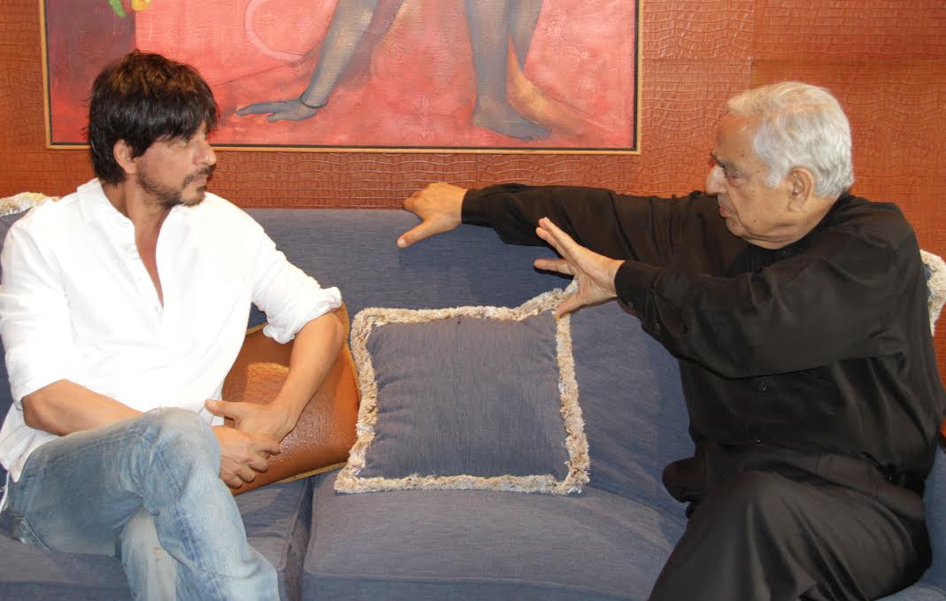 Shah Rukh Khan with Sayeed
