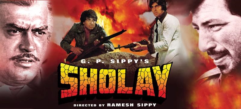 Sholay movie poster
