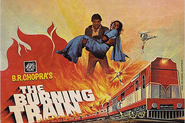 The Burning Train movie poster.