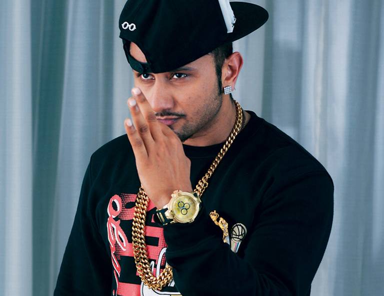 Honey Singh angry.