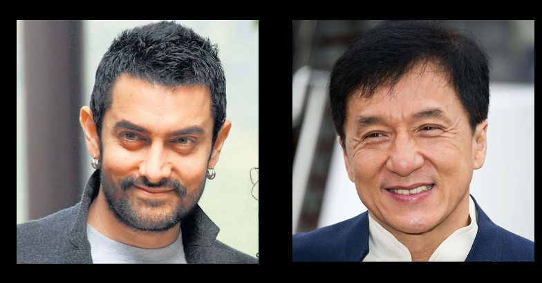 Aamir Khan met Jackie Chan'