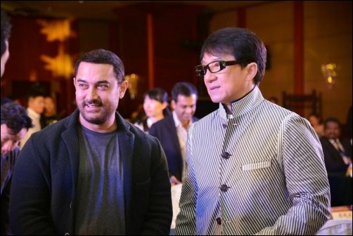 Aamir Khan met Jackie Chan