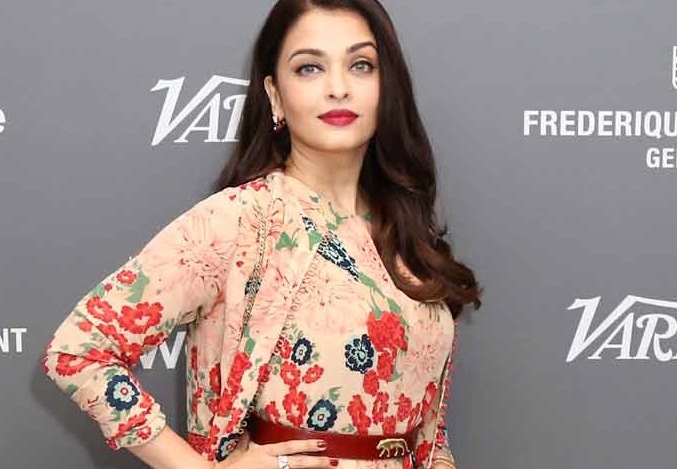 Aishwarya Rai in floral at Cannes