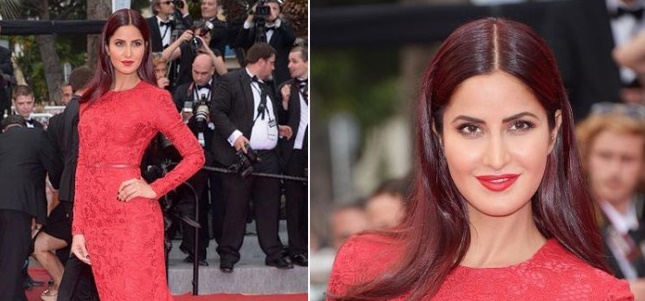 Katrina Kaif at Cannes red carpet