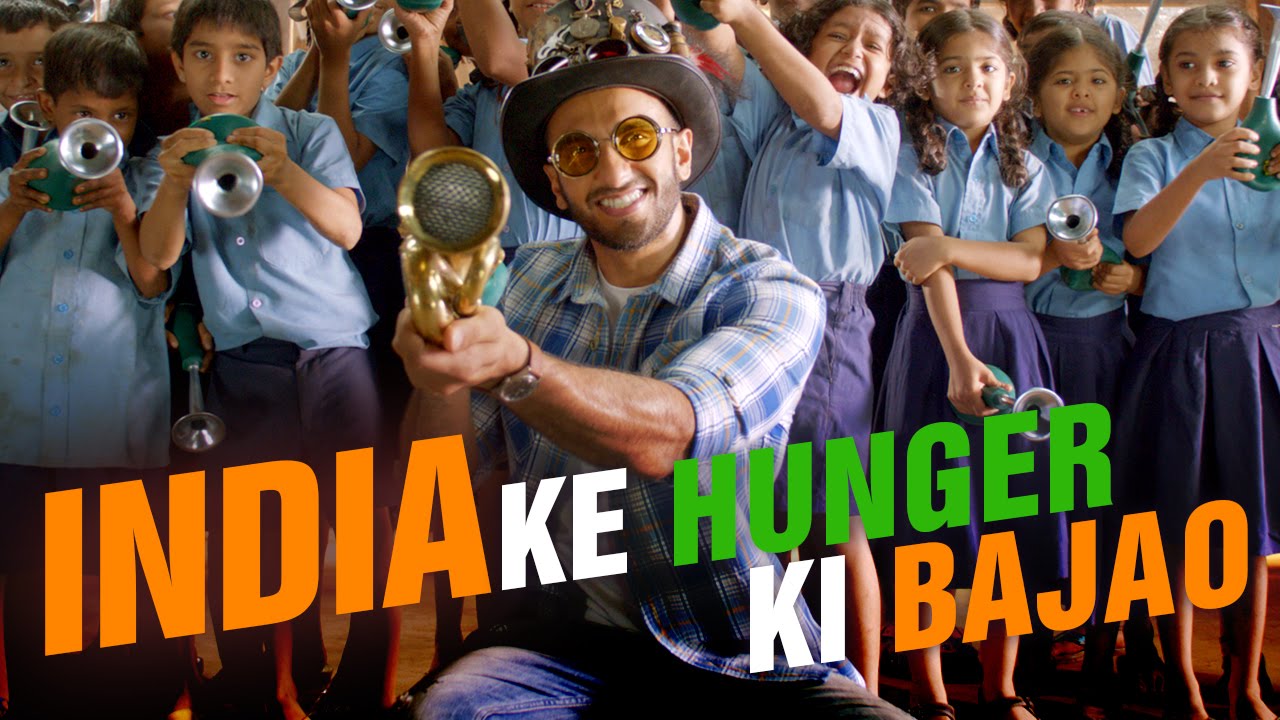 'India ke Hunger ki Bajao' with Ranveer Singh