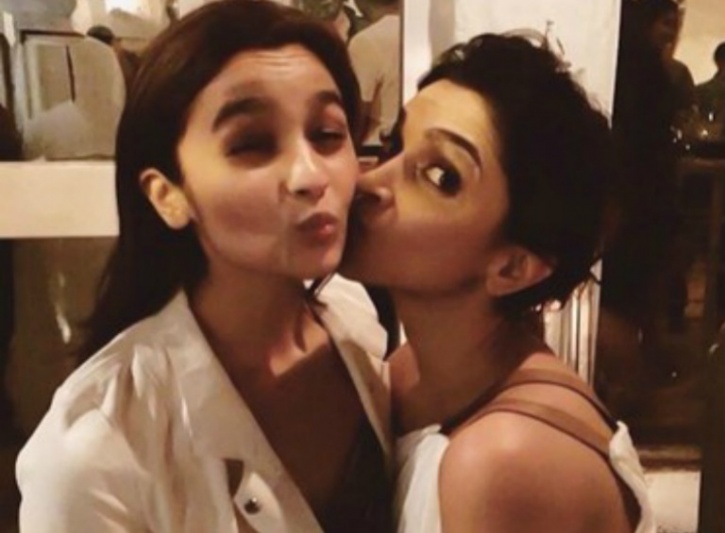 Deepika Padukone kisses Ali bhatt
