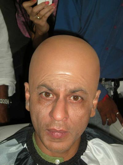 Shahrukh Khan Bald