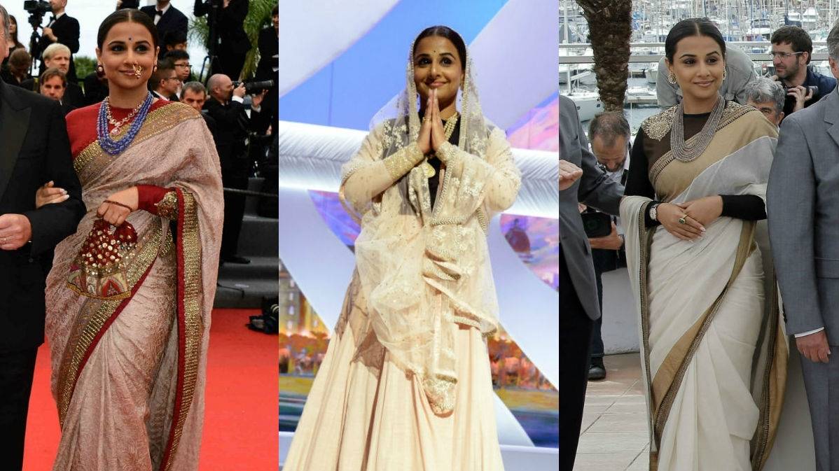 Vidya Balan Worst outfits at Cannes