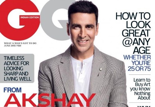 Akshay Kumar on GO magazine