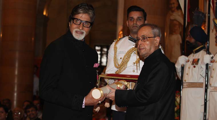 Amitabh Bachchan gotPadma Bhushan