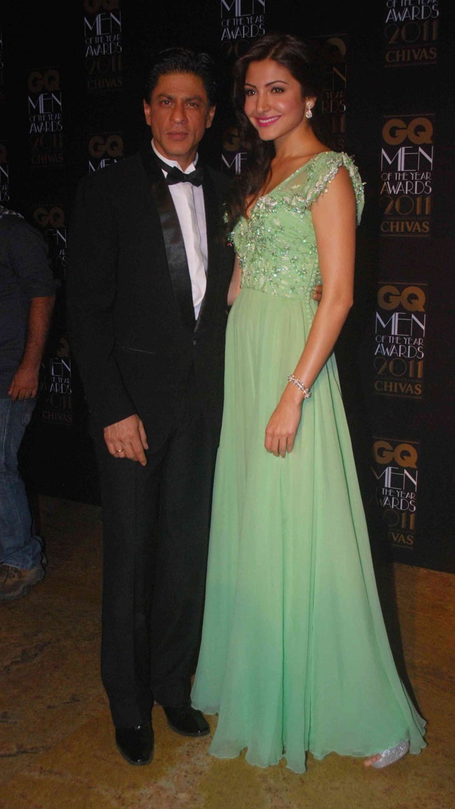 Anushka Sharma with Shah Rukh Khan