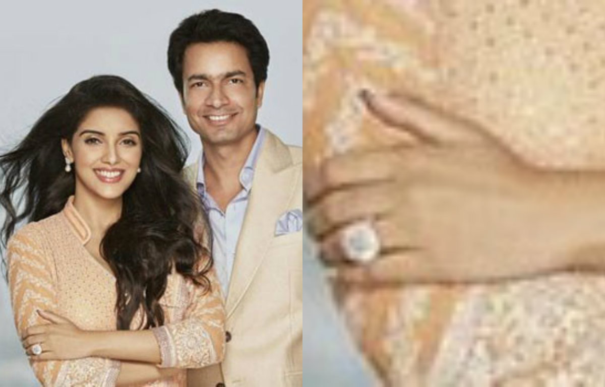 Asin's engagement ring