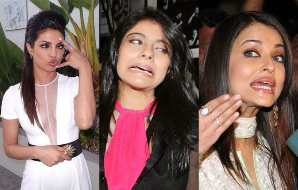 Bollywood Actresses Caught with Weird Expressions