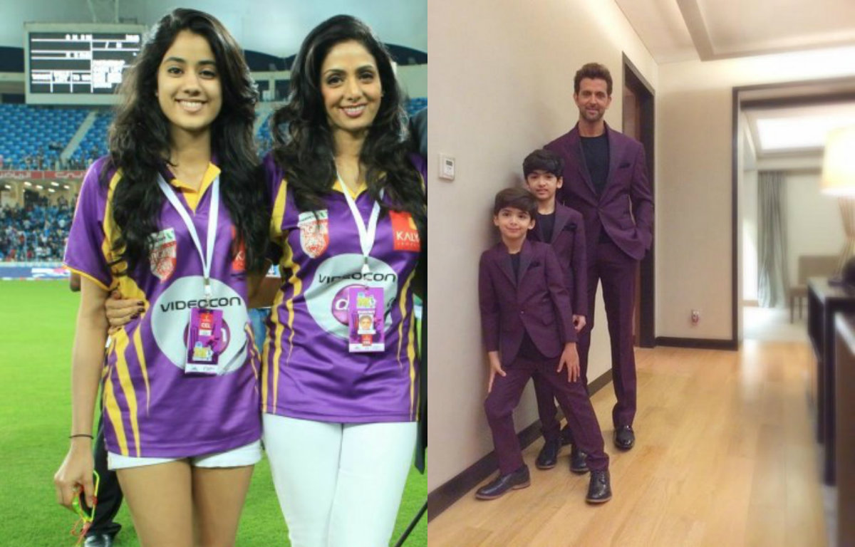 Hrithik roshan and kids same clothes