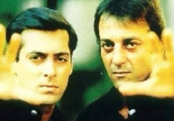 Sanjay Dutt with Salman Khan Dus