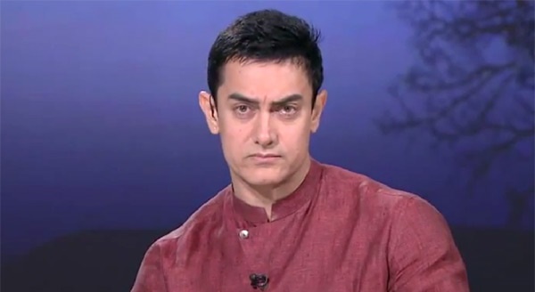 Aamir Khan serious look