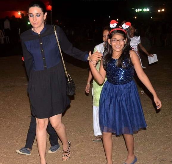 Karisma Kapoor with daughter Samiera Kapoor