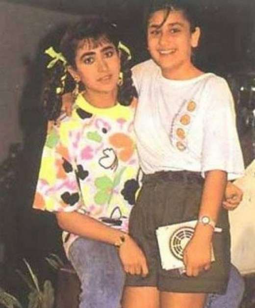 Karisma Kapoor with Kareena Kapoor