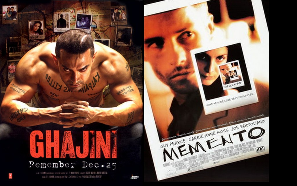 Memento & Ghajini movie poster