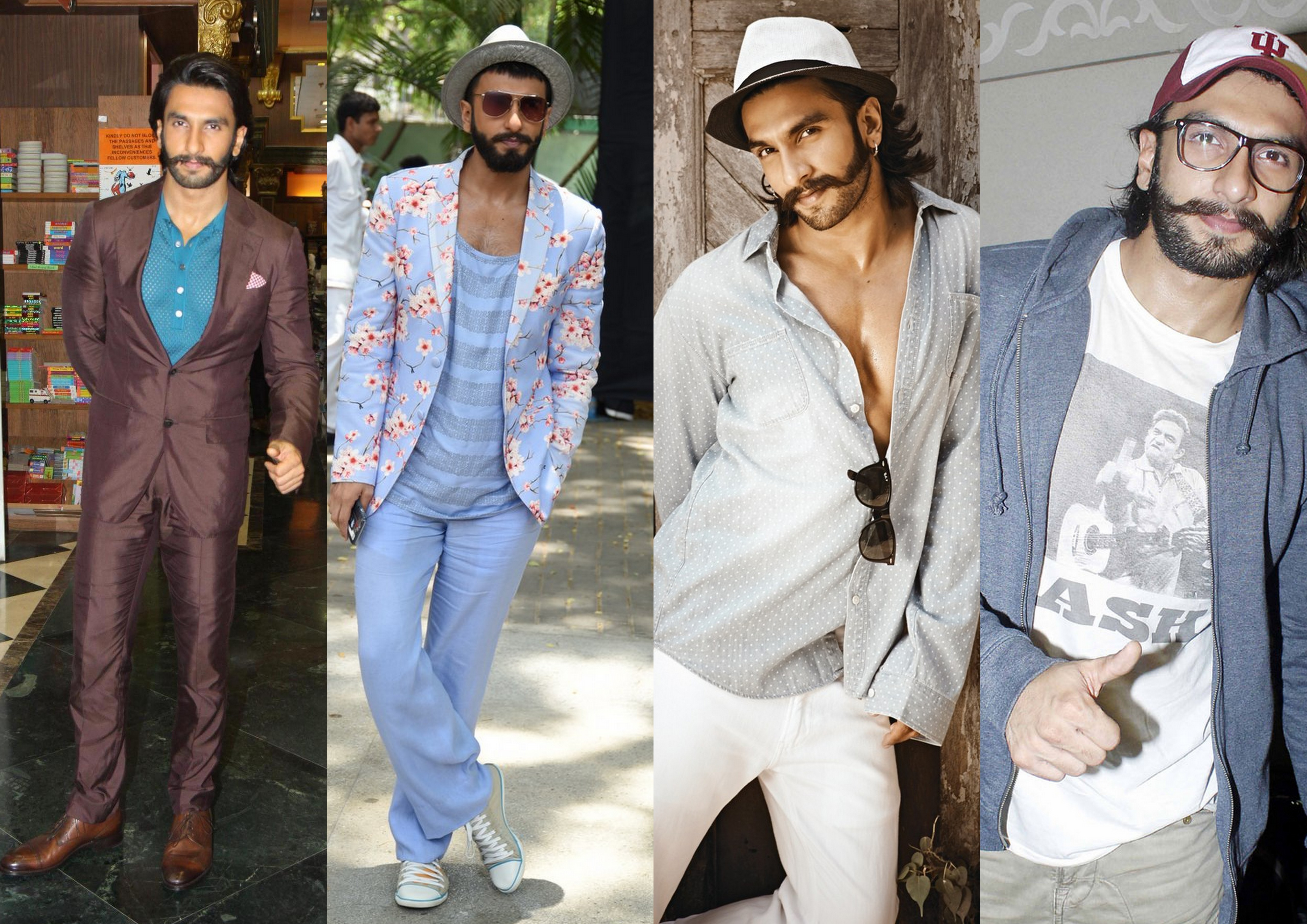 Ranveer Singh caps, Ranveer Singh hats, Ranveer Singh shoes, Ranveer Singh