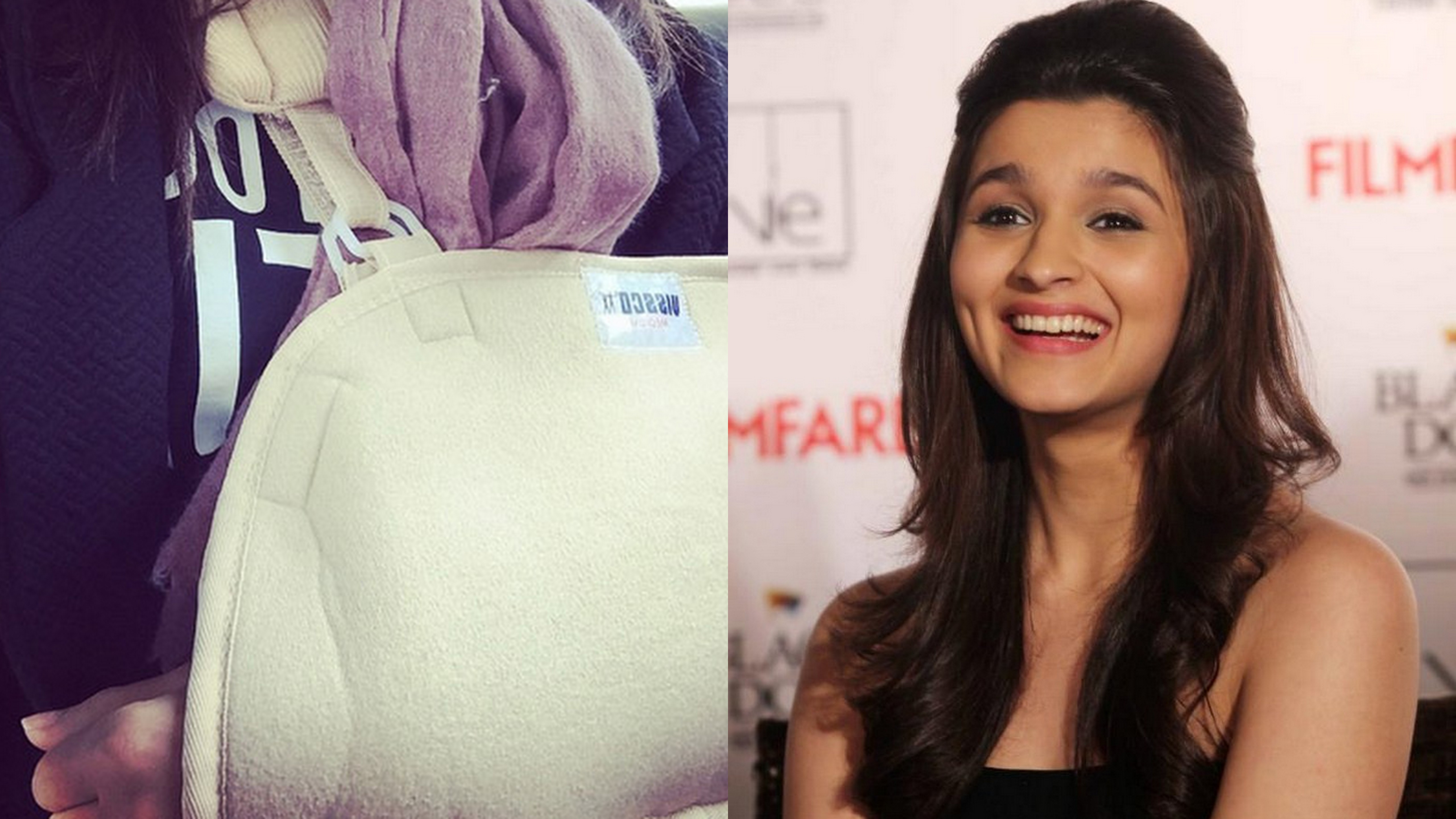 Alia Bhatt, Alia Bhatt Injury