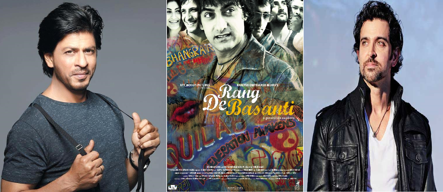 Shahrukh Khan and Hrithik Roshan refused Rang De Basanti