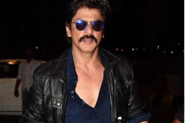 Shahrukh Khan in black