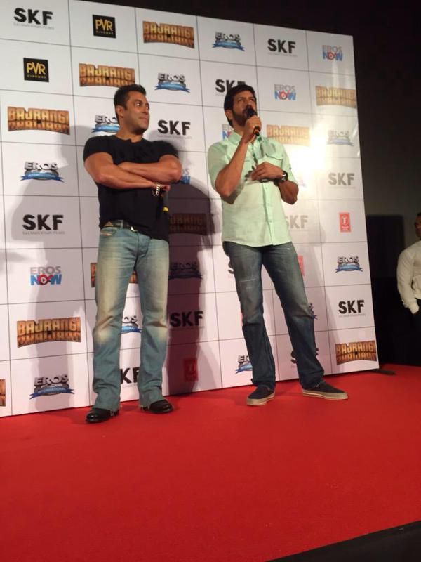 Salman Khan at Bajrangi Bhaijaan Trailer Launch.