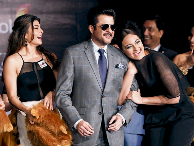 Sonakshi Sinha with Anil Kapoor