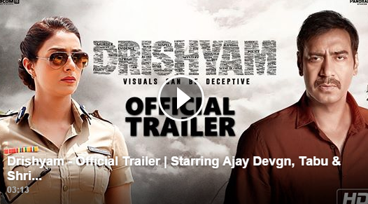 Drishyam Trailer Ajay Devgn Tabu