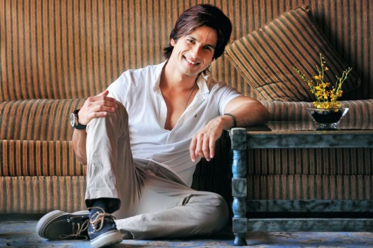 Shahid Kapoor relaxed