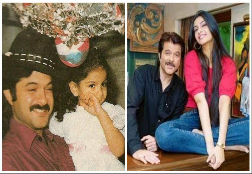Sonam Kapoor with Daddy Anil Kapoor