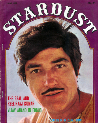 Raj Kumar on Stardust cover