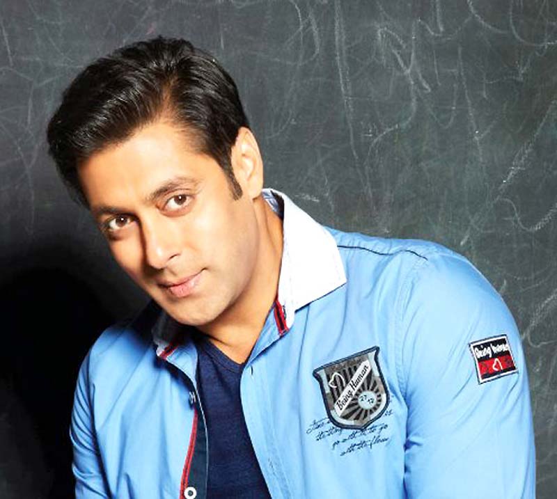 Salman Khan in blue