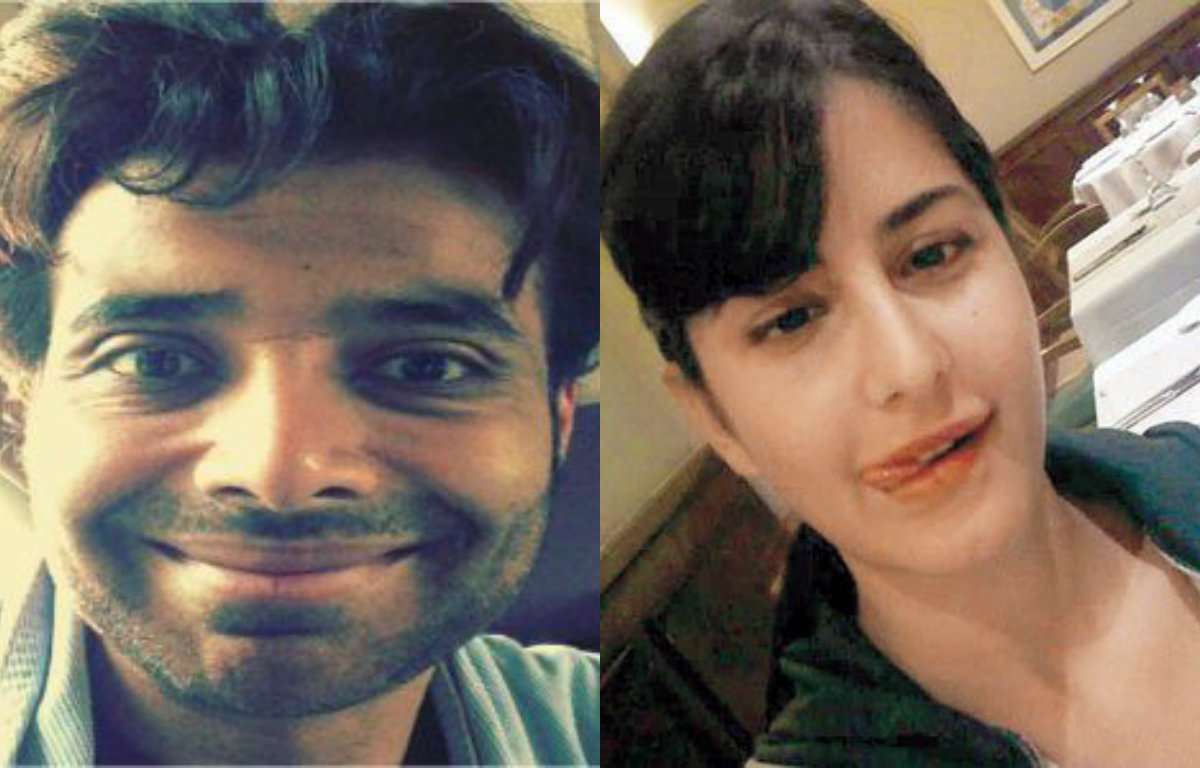 Worst Selfies of Uday Chopra and Katrina Kaif